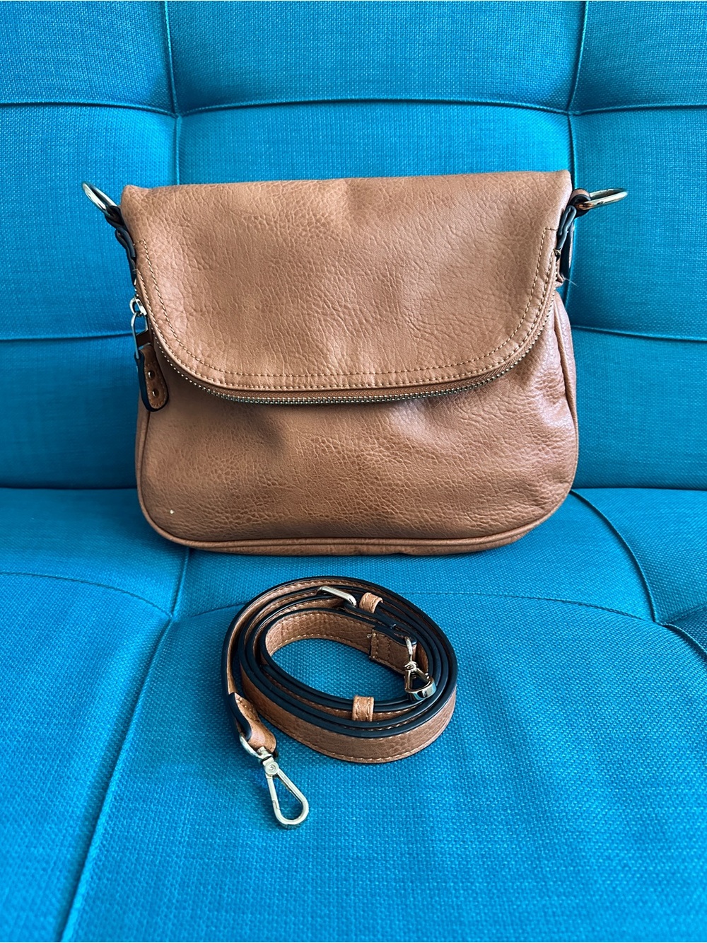 Moda Luxe Brooks Crossbody Bag with Removable Strap
